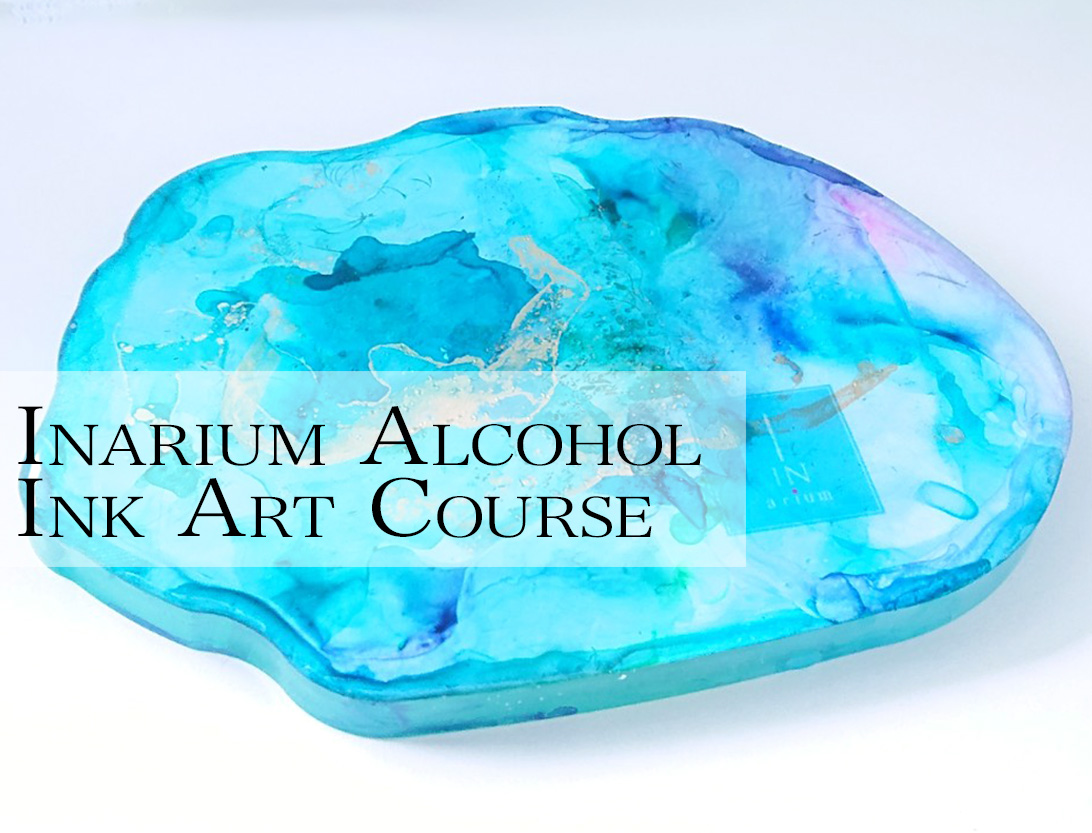 Inarium Alcohol Ink Art Course（インアリウムアルコールインクアート